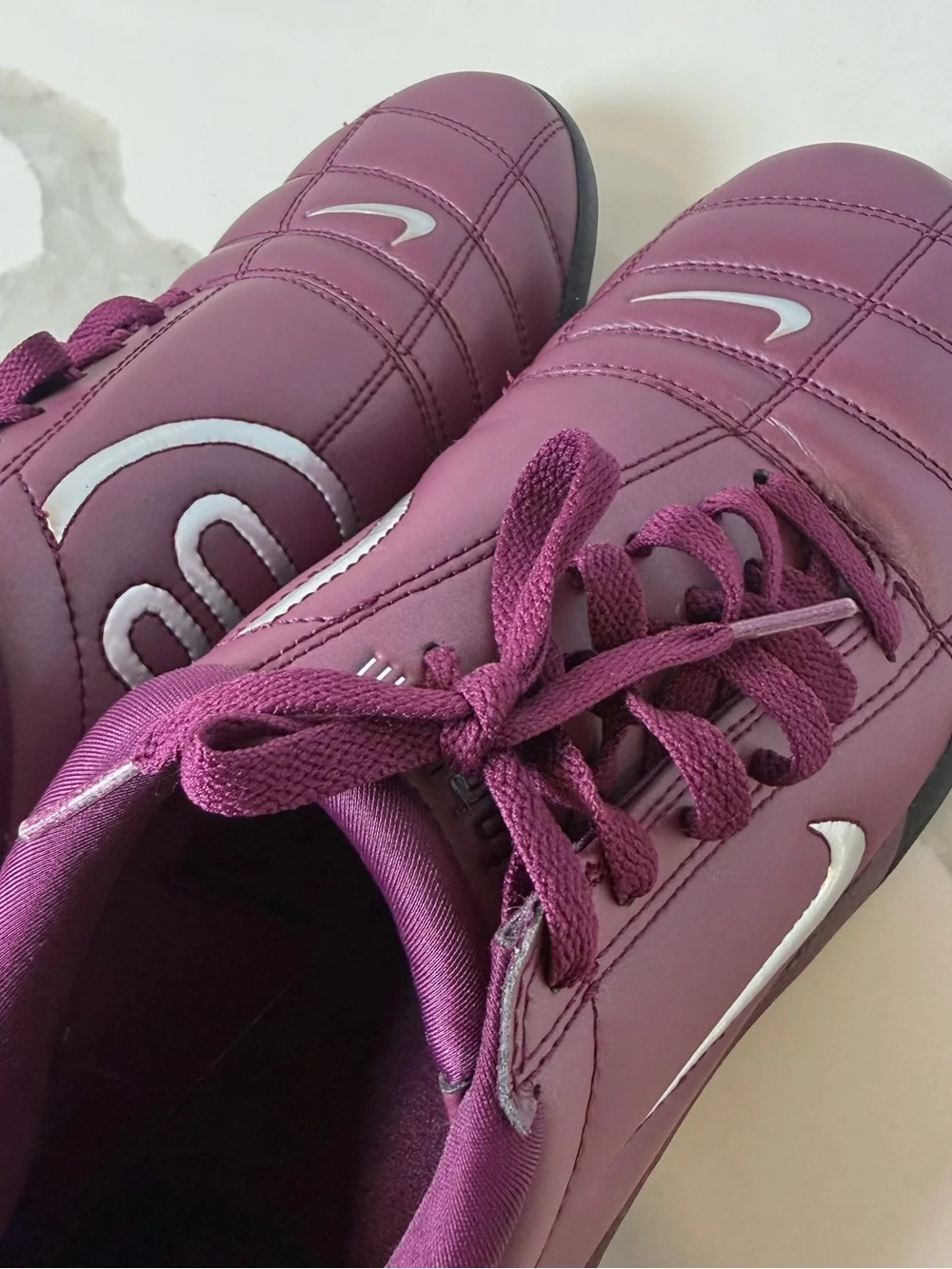 Nike Total 90 3 SP Soccer Turf Shoes mens size 10 HJ9351-600 Bordeaux 2024